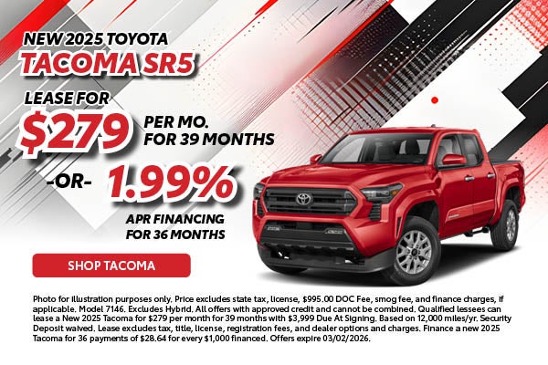 NEW 2025 TOYOTA TACOMA